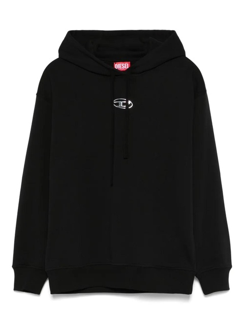 Diesel oval-D hoodie - Black - zdjęcie produktu nr 1