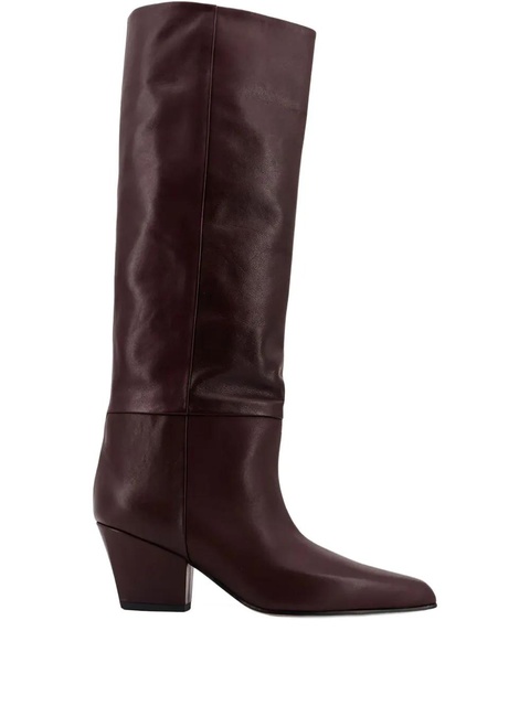 Paris Texas 60mm Jane leather knee-high boots - Brown - zdjęcie produktu nr 1