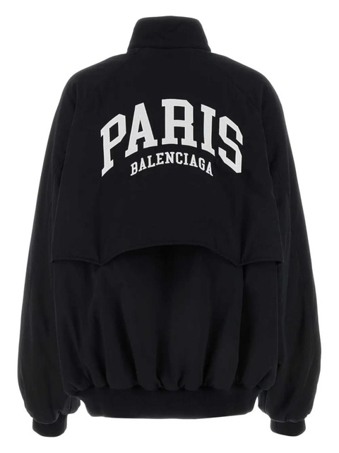 Balenciaga cotton bomber jacket - Black - zdjęcie produktu nr 2