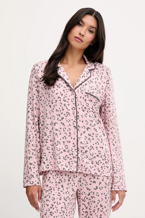 Dkny piżama damska kolor różowy YI80063 - zdjęcie produktu nr 2