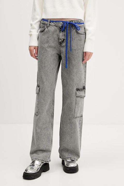 Hugo Blue jeansy damskie high waist 50546307 - zdjęcie produktu nr 1