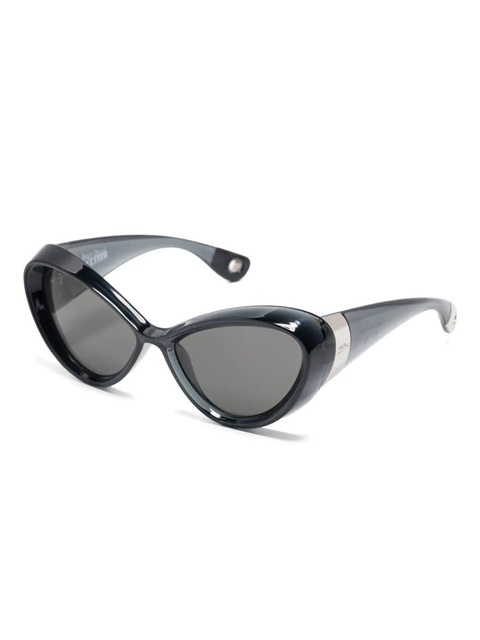 Jean Paul Gaultier cat eye-frame sunglasses - Black - zdjęcie produktu nr 1