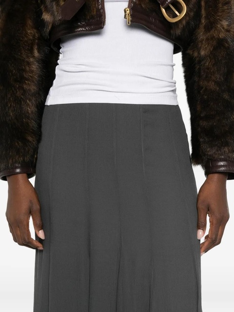 Chloé pleated maxi skirt - Grey - zdjęcie produktu nr 2