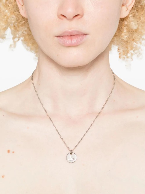 Vivienne Westwood Lewis orb embellished-disc necklace - Silver - zdjęcie produktu nr 1