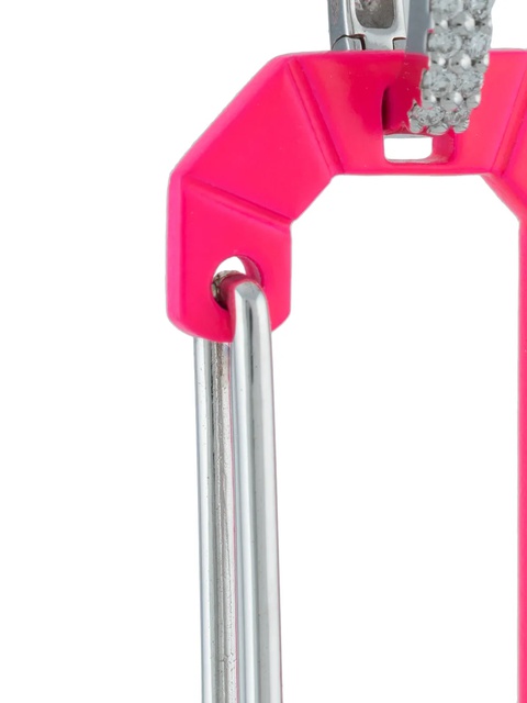 EÉRA 18kt white gold large Chiara single earring - Pink - zdjęcie produktu nr 2