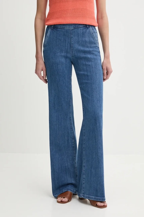 United Colors of Benetton jeansy damskie high waist 4TUTDF06V - zdjęcie produktu nr 1
