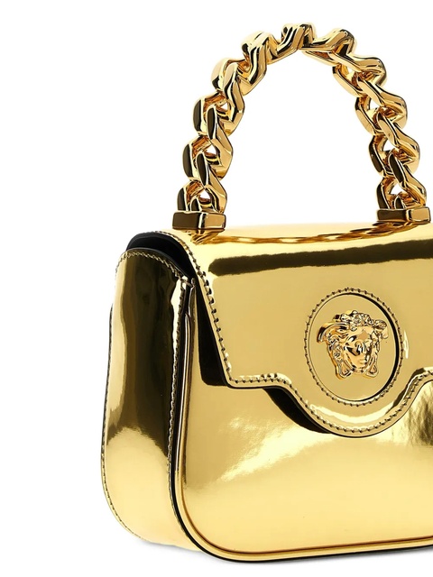 Versace mini La Medusa chain-handle cross-body bag - Gold - zdjęcie produktu nr 2