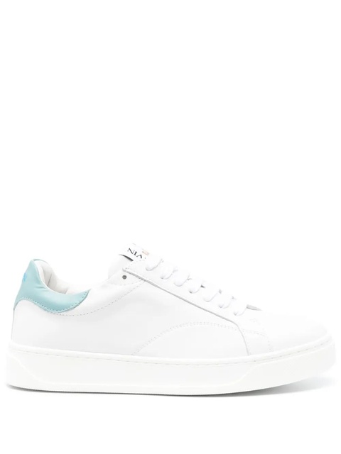 Lanvin DDB0 leather sneakers - White - zdjęcie produktu nr 2