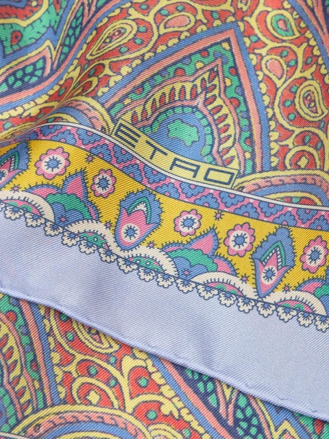 ETRO paisley-print silk shirt - Green - zdjęcie produktu nr 2