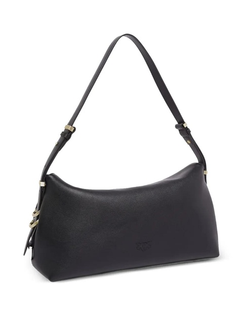 PINKO leather shoulder bag - Black - zdjęcie produktu nr 1