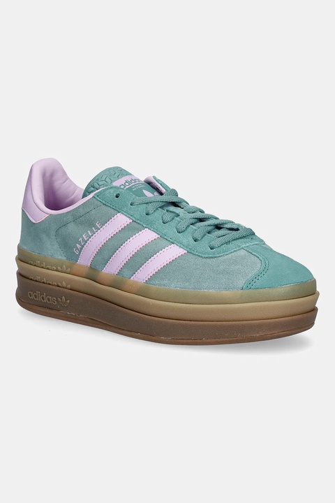 adidas Originals sneakersy Gazelle Bold W damskie kolor zielony JS3894 - zdjęcie produktu nr 1