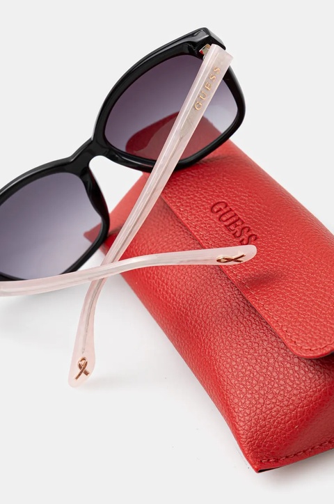Guess okulary przeciwsłoneczne damskie kolor czarny GU00164_H_5601B - zdjęcie produktu nr 2