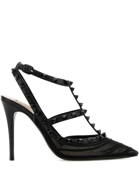 Valentino Garavani 100mm Rockstud pumps - Black - zdjęcie produktu nr 1
