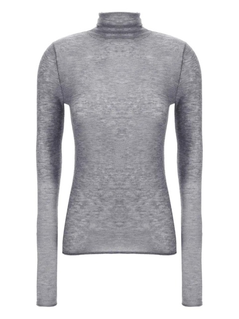 PINKO sequin-appliqué turtleneck sweater - Grey - zdjęcie produktu nr 1