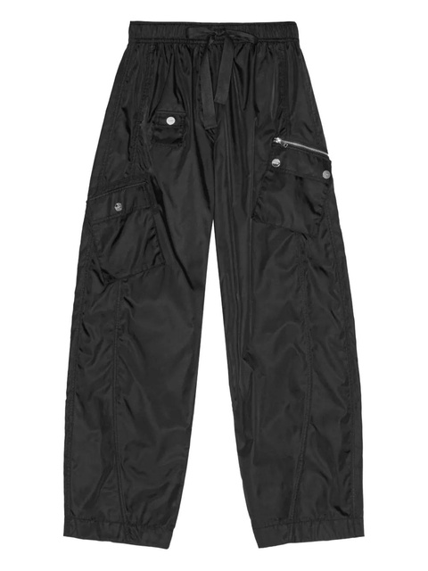 GANNI drawstring trousers - Black - zdjęcie produktu nr 1