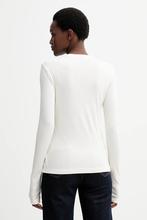 Filippa K longsleeve kolor beżowy 32045 - zdjęcie produktu nr 2