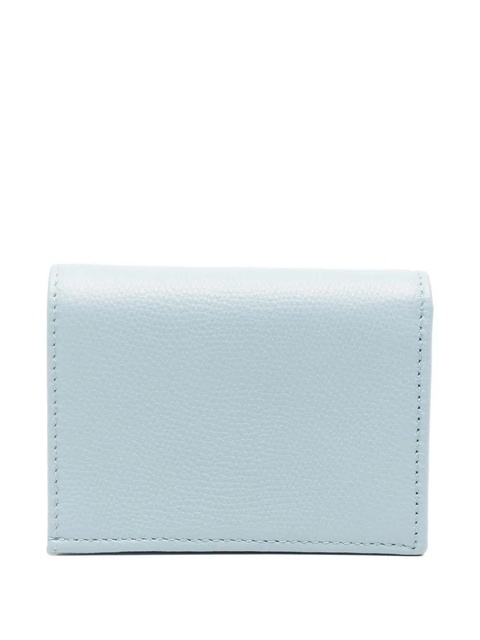 Valentino Garavani grained leather logo wallet - Blue - zdjęcie produktu nr 2