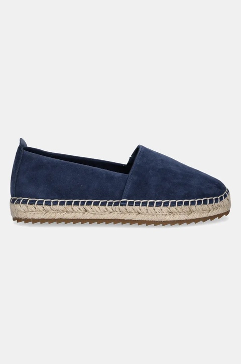 Marc O'Polo espadryle nubukowe GEM 6B kolor granatowy 50315613801305 - zdjęcie produktu nr 2