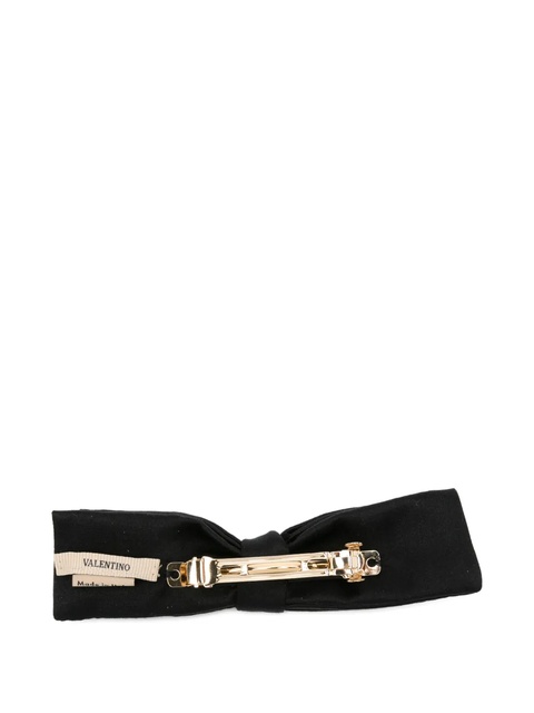 Valentino Garavani bow clip hair accessory - Black - zdjęcie produktu nr 1