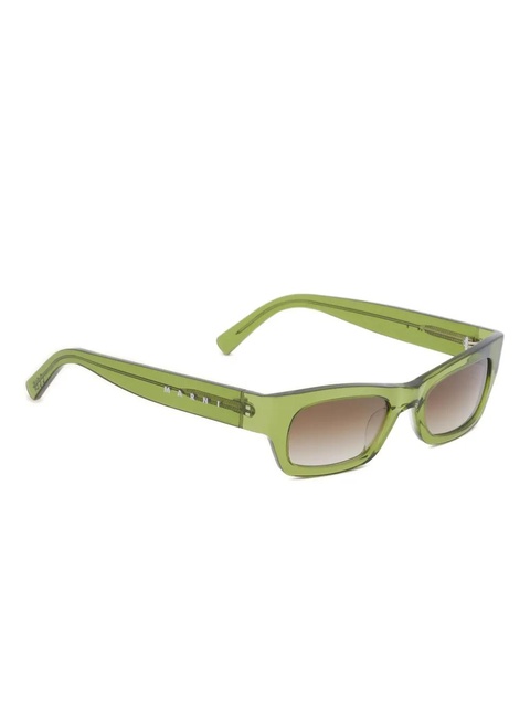 Marni Eyewear rectangular-frame sunglasses - Green - zdjęcie produktu nr 2