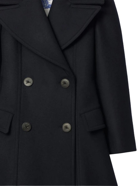 Burberry double-breasted coat - Blue - zdjęcie produktu nr 1