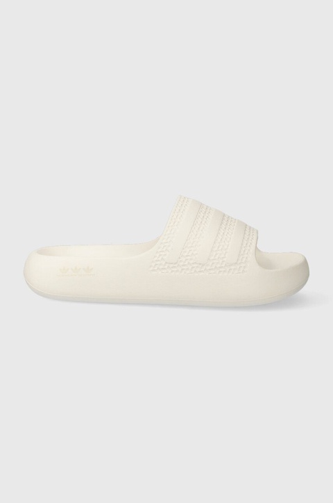 adidas Originals klapki Adilette Ayoon damskie kolor biały na platformie GV9536 - zdjęcie produktu nr 1