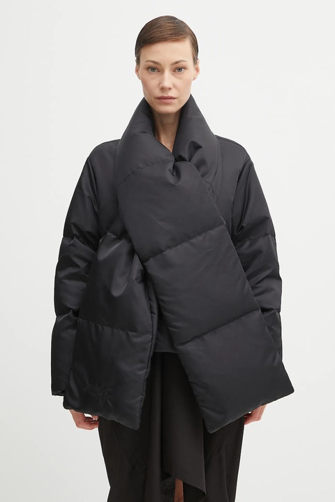 MM6 Maison Margiela kurtka puchowa kolor czarny zimowa oversize S52AM0332.M35257.900 - zdjęcie produktu nr 1