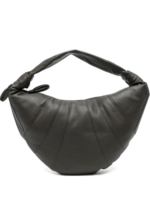 LEMAIRE medium Croissant knot-detail tote bag - Brown - zdjęcie produktu nr 1