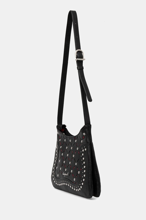 Desigual torebka YANKEE MANAOS BLACK kolor czarny 25WAXP38 - zdjęcie produktu nr 2