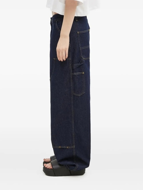 Carhartt WIP double-pockets denim wide-leg jeans - Blue - zdjęcie produktu nr 1