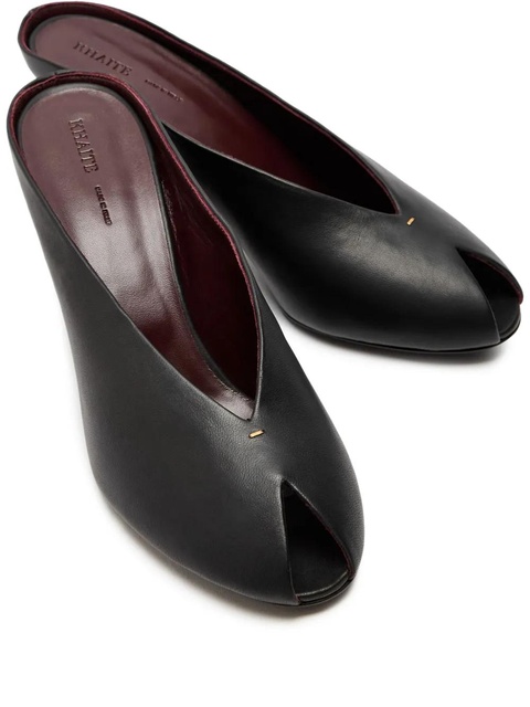 KHAITE 75 Cloak peep-toe sandals - Black - zdjęcie produktu nr 1