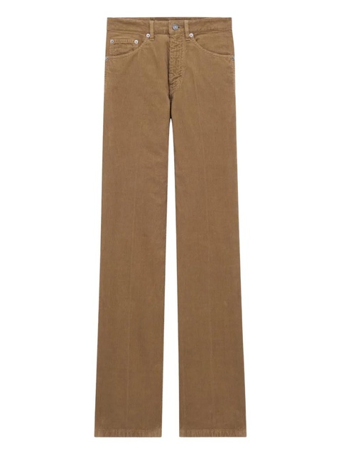 Saint Laurent Clyde corduroy trousers - Brown - zdjęcie produktu nr 1