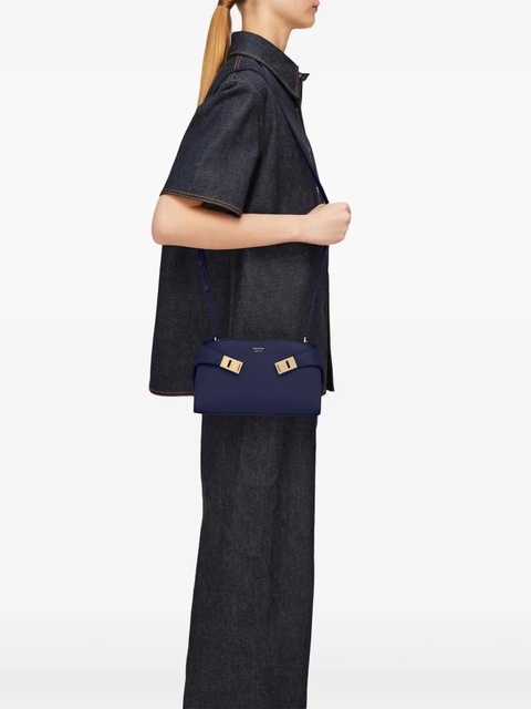 Ferragamo mini Hug cross body bag - Blue - zdjęcie produktu nr 1