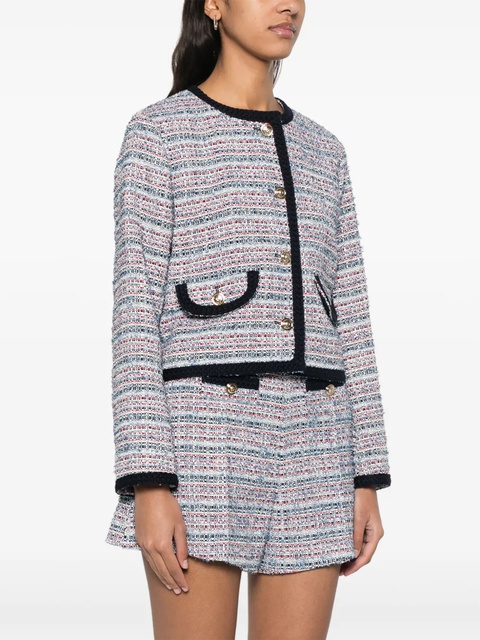 Maje tweed jacket - Blue - zdjęcie produktu nr 1
