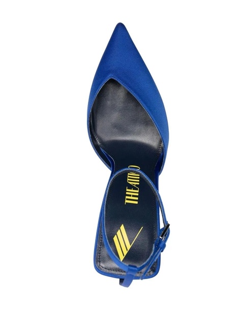The Attico pointed-toe stiletto heel pumps - Blue - zdjęcie produktu nr 2