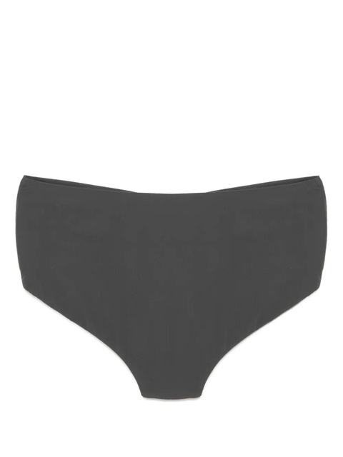 Christopher Esber orbit ruched bikini bottom - Grey - zdjęcie produktu nr 2