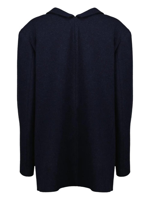 Prada Shetland jewel-button jacket - Blue - zdjęcie produktu nr 2