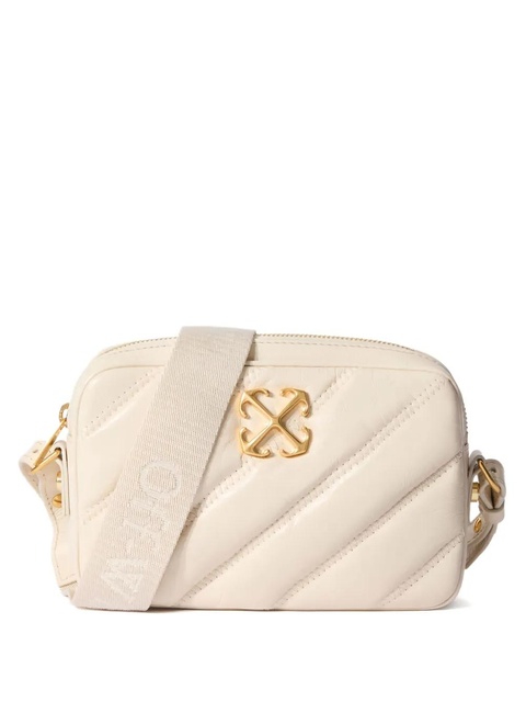 Off-White quilted arrow leather crossbody bag - Neutrals - zdjęcie produktu nr 1