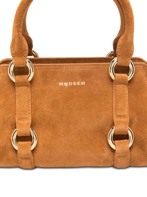 Alexander McQueen leather tote bag - Brown - zdjęcie produktu nr 2