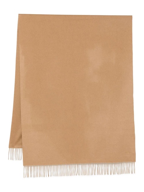 Max Mara fringed cashmere scarf - Brown - zdjęcie produktu nr 1