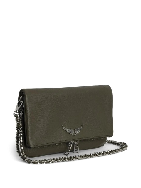 Zadig&Voltaire Rocky leather clutch bag - Green - zdjęcie produktu nr 2