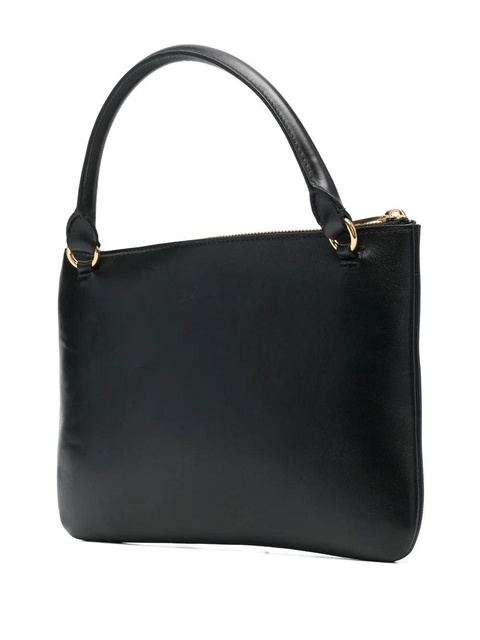 Jil Sander front pouch leather crossbody bag - Black - zdjęcie produktu nr 2