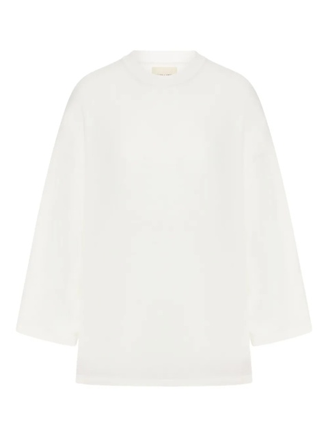 KHAITE wool crew-neck sweater - White - zdjęcie produktu nr 1