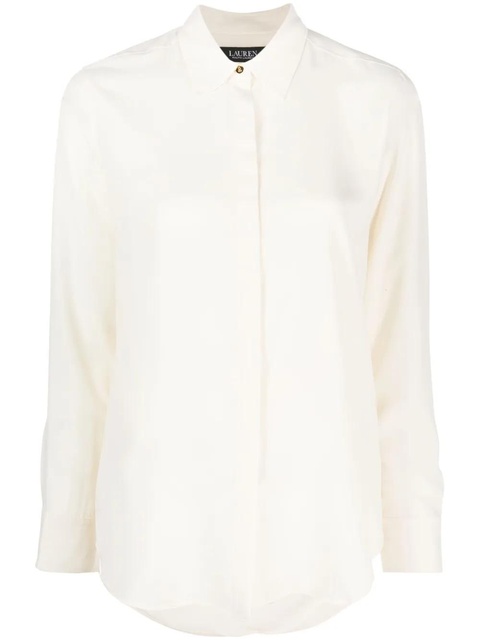 Lauren Ralph Lauren Kristy long-sleeve shirt - Neutrals - zdjęcie produktu nr 1