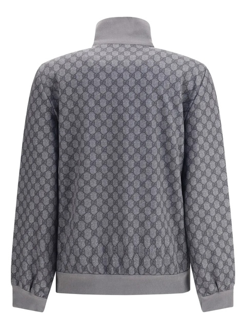 Gucci GG-monogram zip jacket - Grey - zdjęcie produktu nr 2