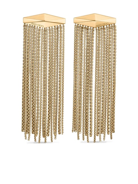 Jimmy Choo Zandra earrings - Gold - zdjęcie produktu nr 1