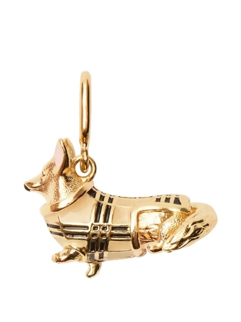 Burberry checked corgi charm - Gold - zdjęcie produktu nr 2