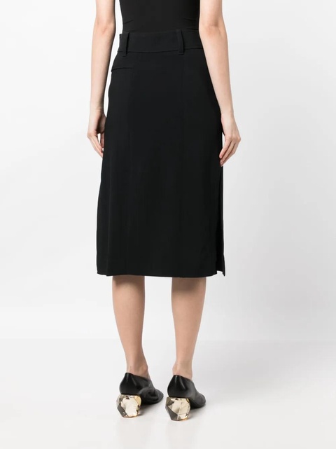 3.1 Phillip Lim belted-waist high-waisted skirt - Black - zdjęcie produktu nr 2