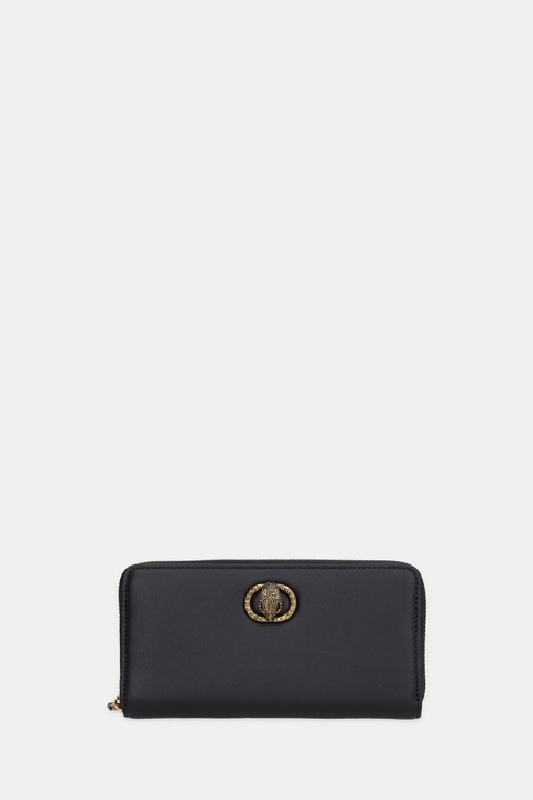 Kurt Geiger London portfel skórzany damski kolor czarny 3599000109 - zdjęcie produktu nr 1