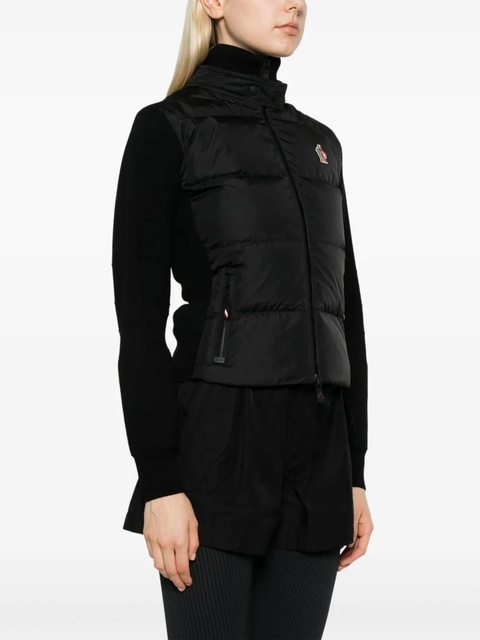 Moncler Grenoble padded zip-up jacket - Black - zdjęcie produktu nr 1
